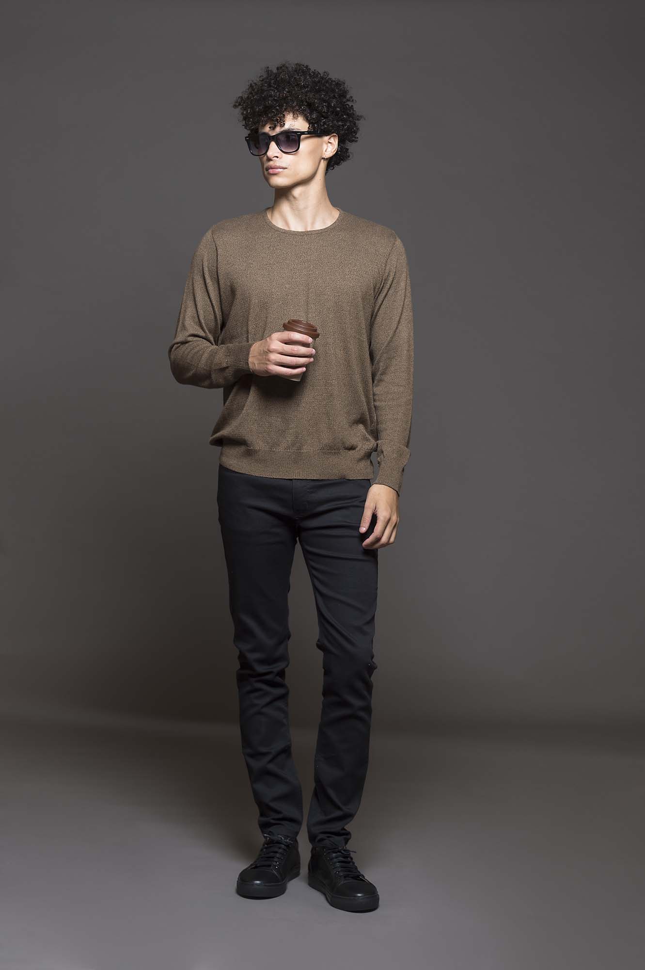 5237TO - SWEATER MOLINE TOSTADO